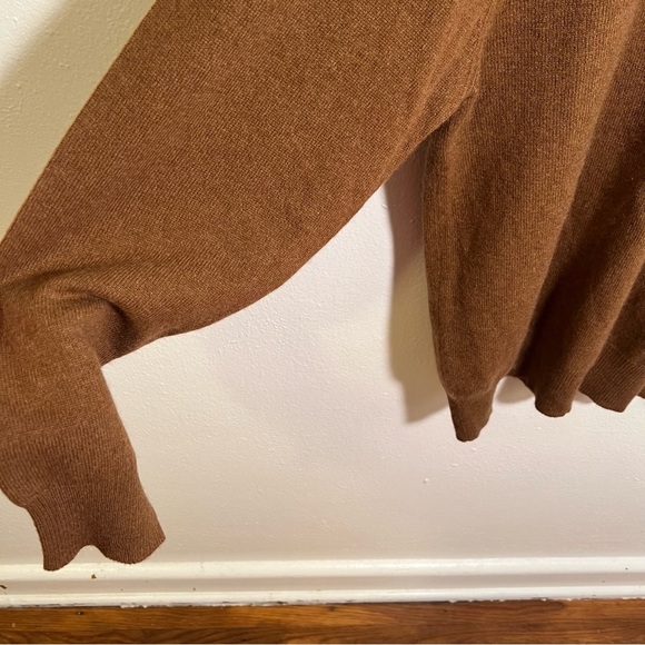 Vintage Basic Concepts Crewneck Sweater Tan Cashmere L - Picture 6 of 10